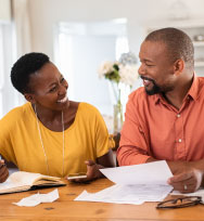 couple doing paperwork